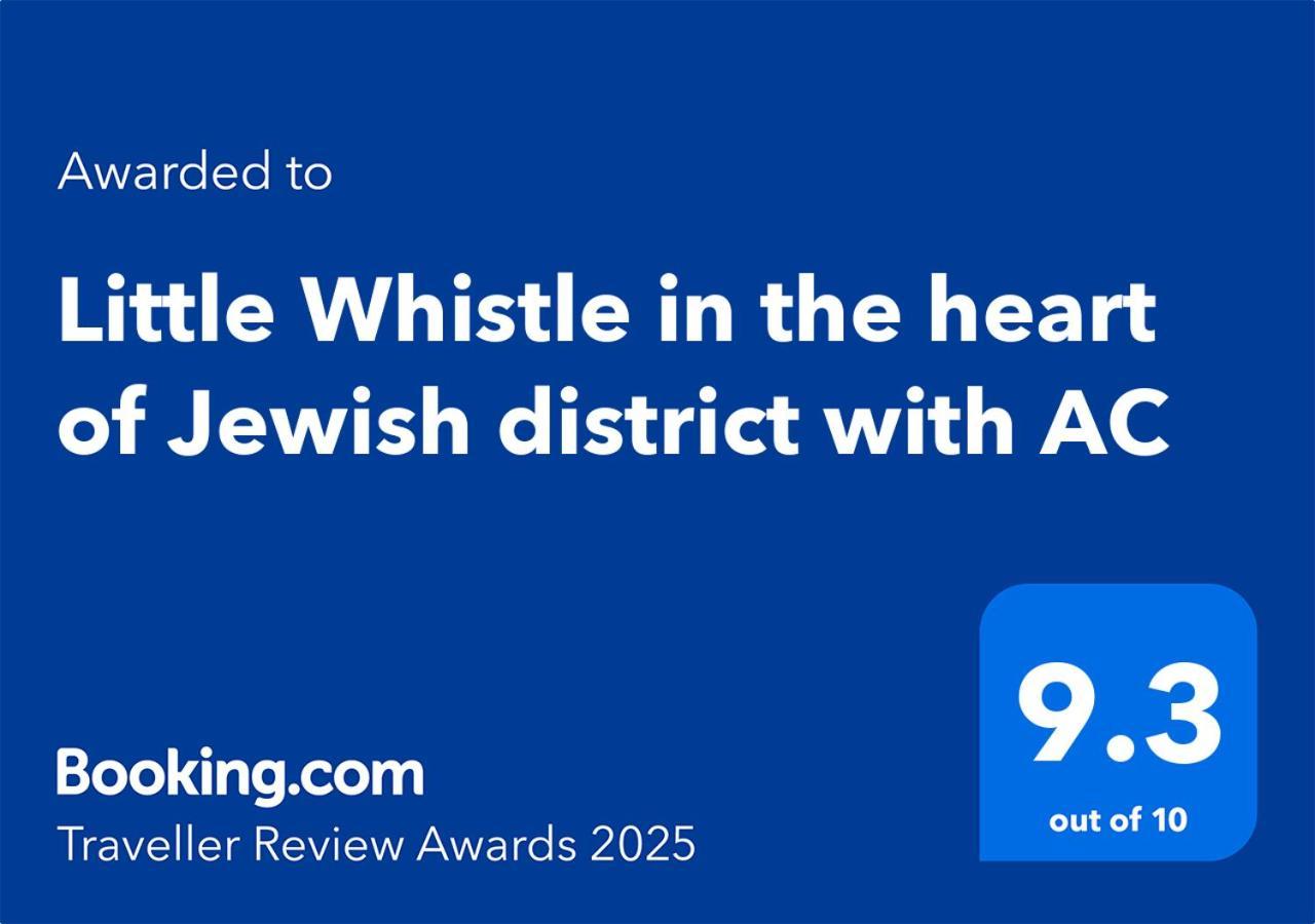 Little Whistle In The Heart Of Jewish District With Ac Daire Budapeşte Dış mekan fotoğraf